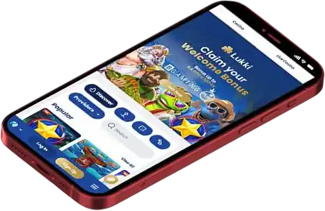 Lukki casino mobile interface